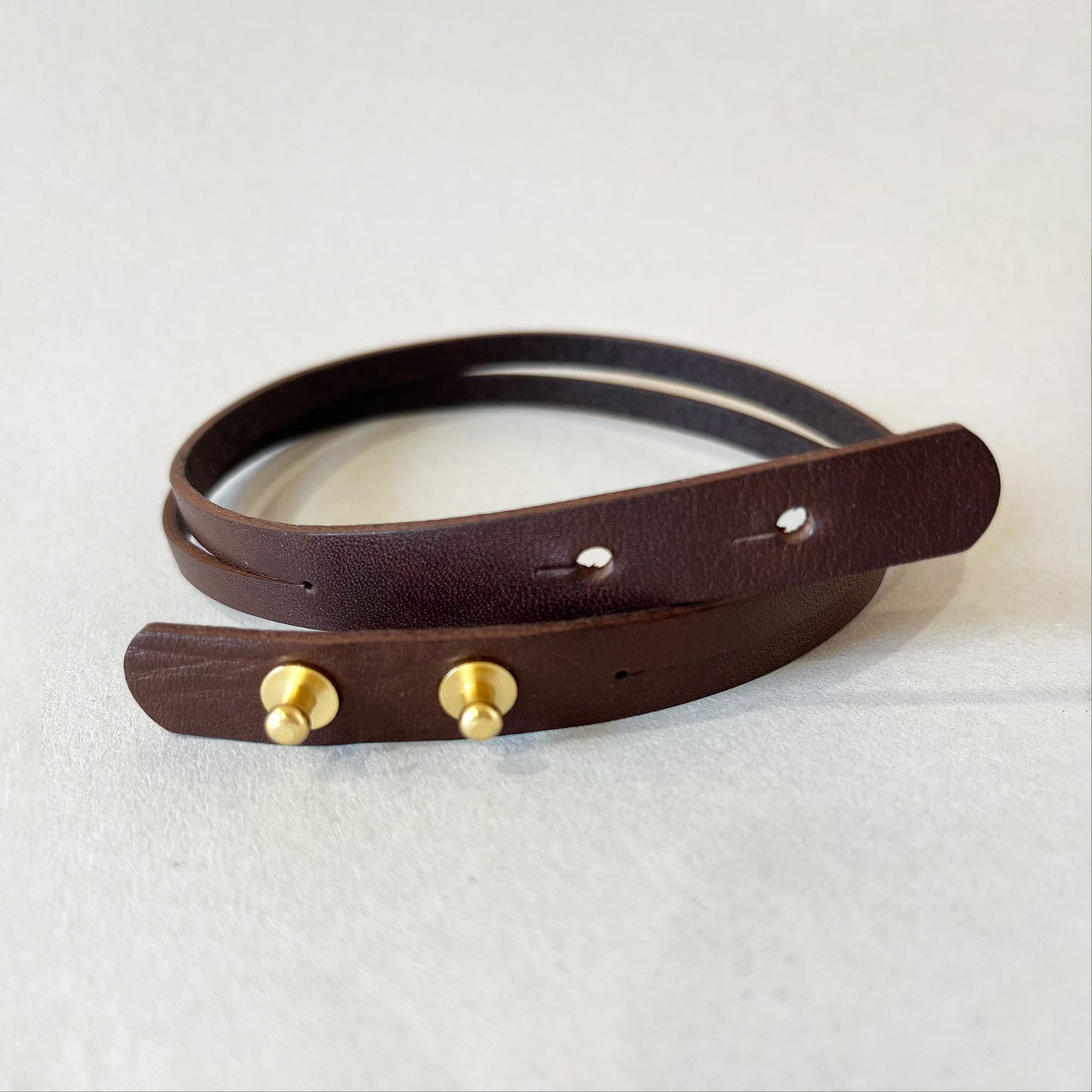 索菲 皮革手環 黑可可/星空黑/柏青色