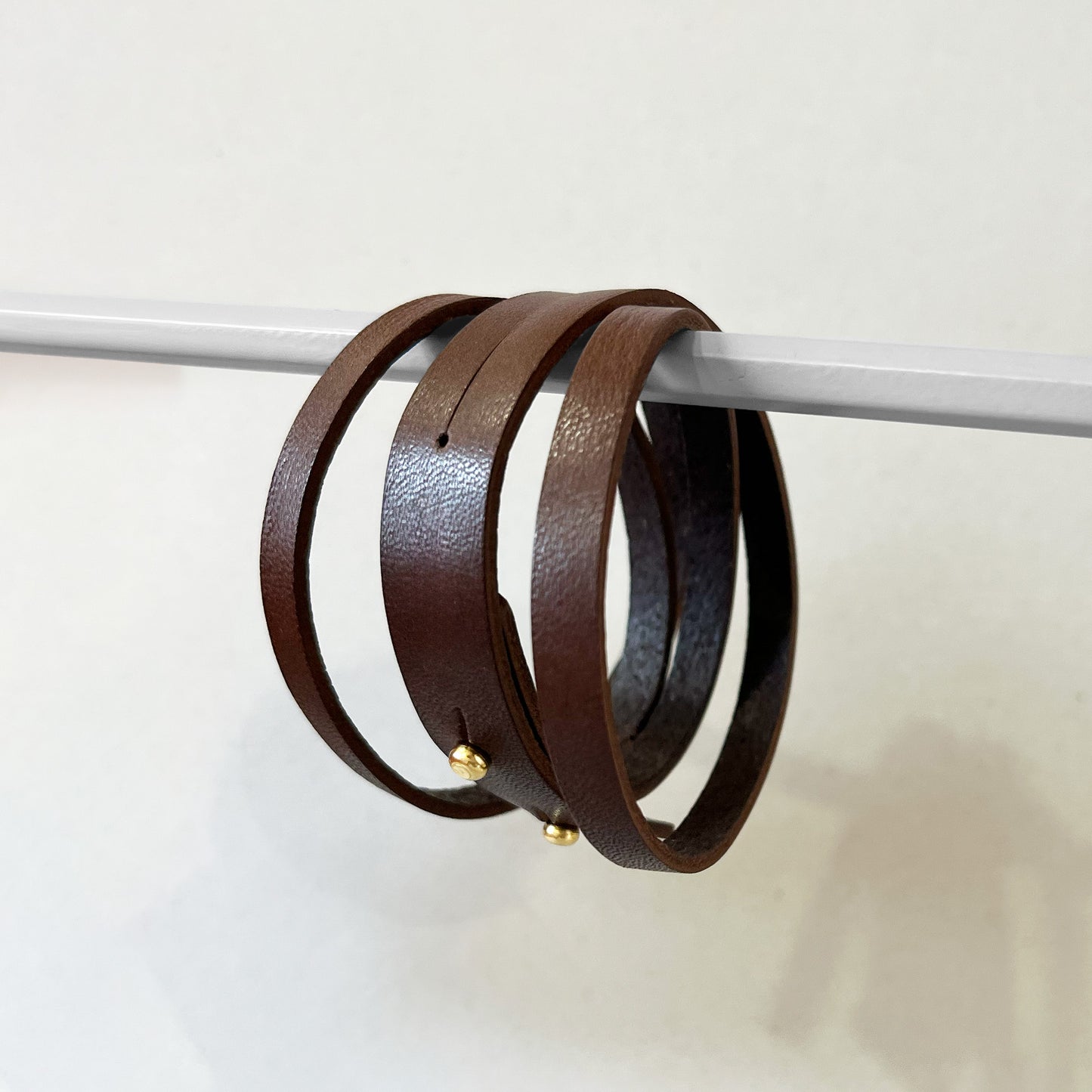 索菲 皮革手環 黑可可/星空黑/柏青色