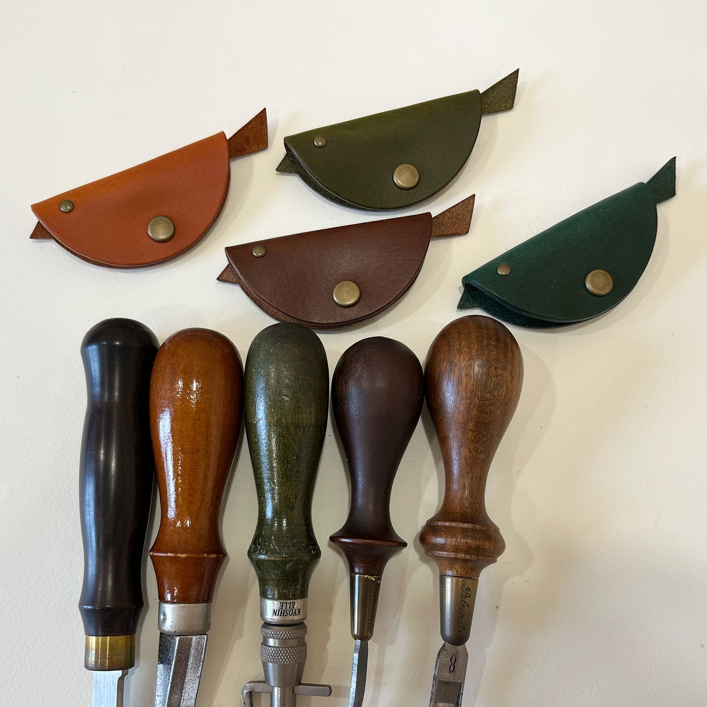 小飛鳥皮革集線器 /電線收納/捲線器