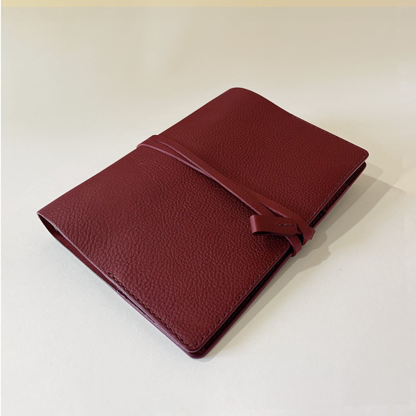 艾曼紐 A5 皮革六孔活頁筆記本封套 Espresso