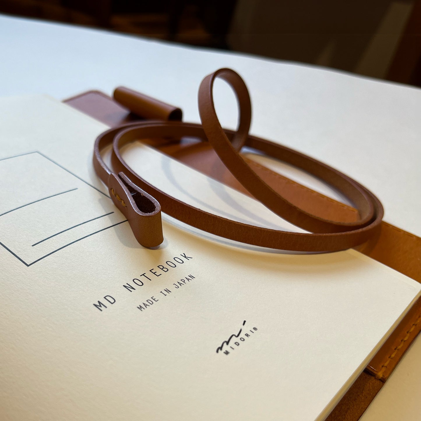 艾曼紐 A5 皮革筆記本封套 焦糖棕/可可色