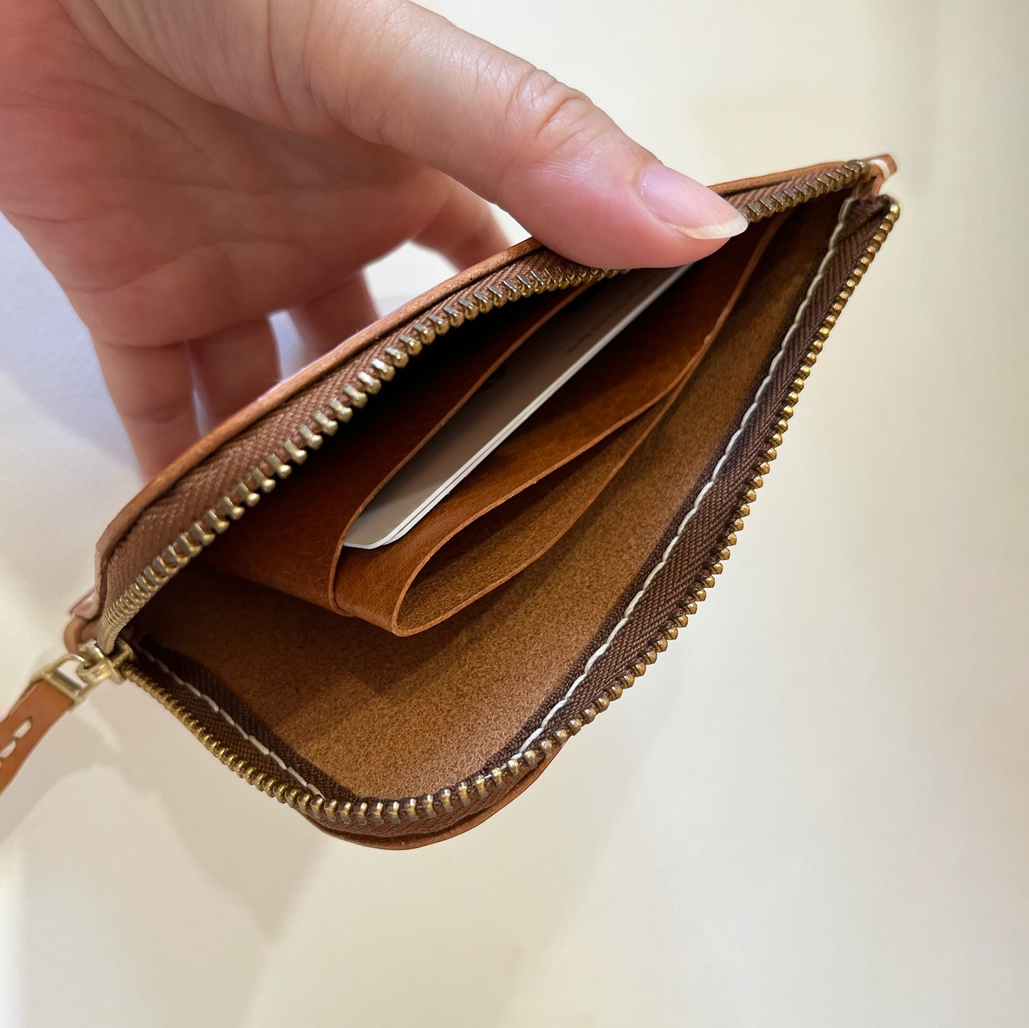 Arche 皮革錢包/短夾 -琥珀色