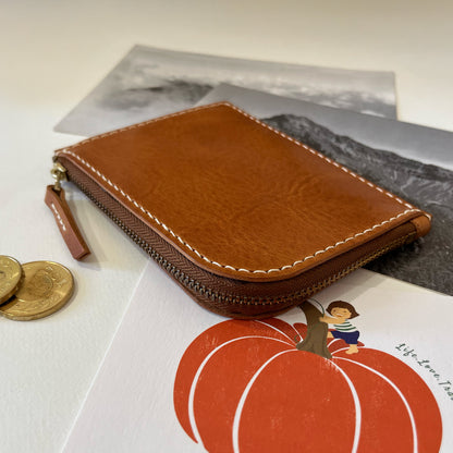 Arche 皮革錢包/短夾 -琥珀色