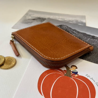 Arche 皮革錢包/短夾 -琥珀色