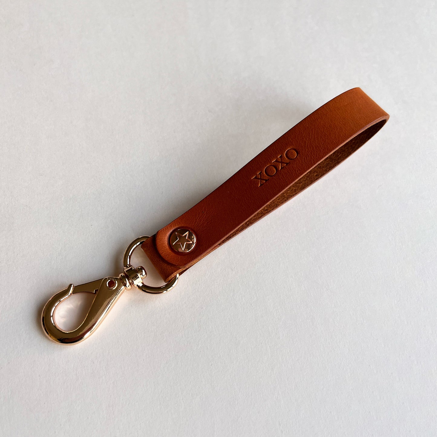 Florence 皮革鑰匙圈