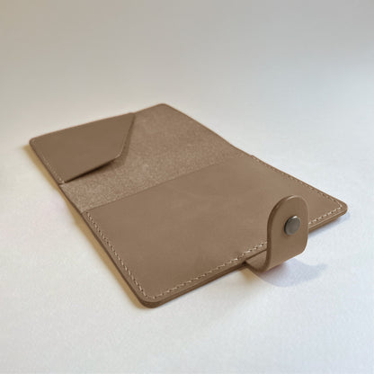 Granada  皮革護照夾/護照套/植鞣革 -岩灰色/海軍藍