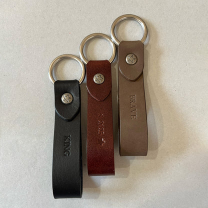 Kingsman 皮革鑰匙圈