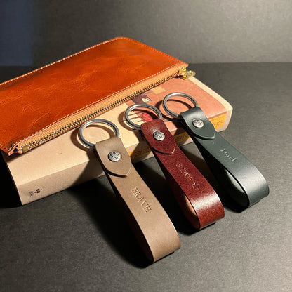 Kingsman 皮革鑰匙圈