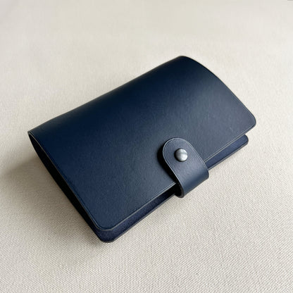 Kyoto A7 皮革六孔活頁筆記本封套 航海藍/石墨黑 /岩灰色/自然棕