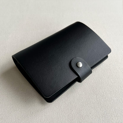 Kyoto A7 皮革六孔活頁筆記本封套 航海藍/石墨黑 /岩灰色/自然棕