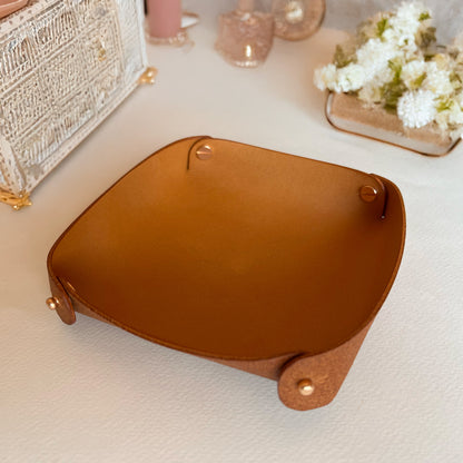 Leather Tray 皮革收納盤 方型 S/M