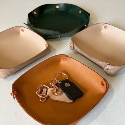 Leather Tray 皮革收納盤 方型 S/M