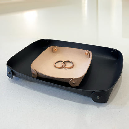 Leather Tray 皮革收納盤 長方型