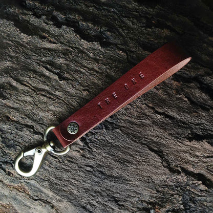 Paris 皮革鑰匙圈