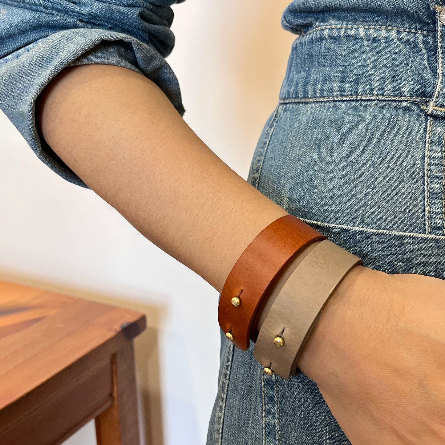 Ponte Vecchio 皮革手環 S/M/L