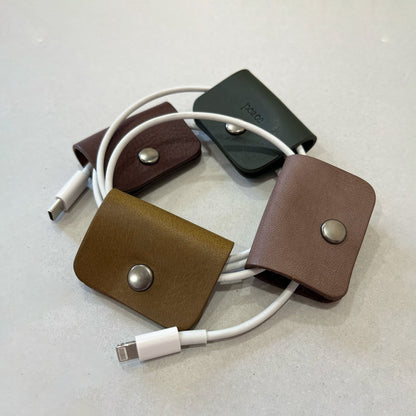 Reader 皮革集線器  Art 系列 /電線收納/植鞣革