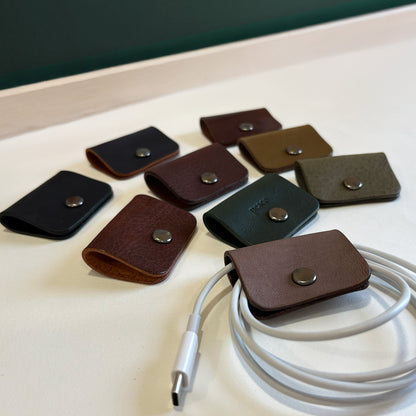 Reader 皮革集線器  Art 系列 /電線收納/植鞣革