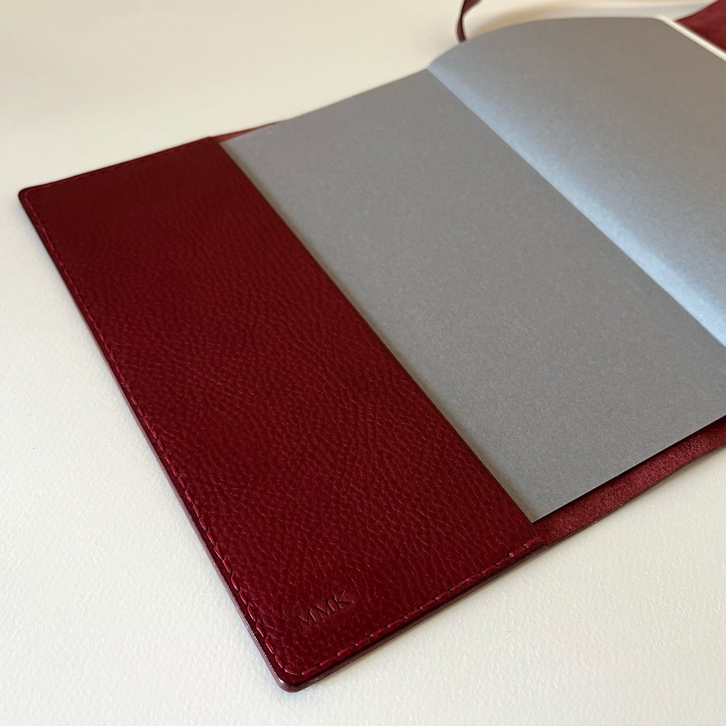 Roma A5 皮革筆記本封套 酒紅色/午夜黑/Espresso