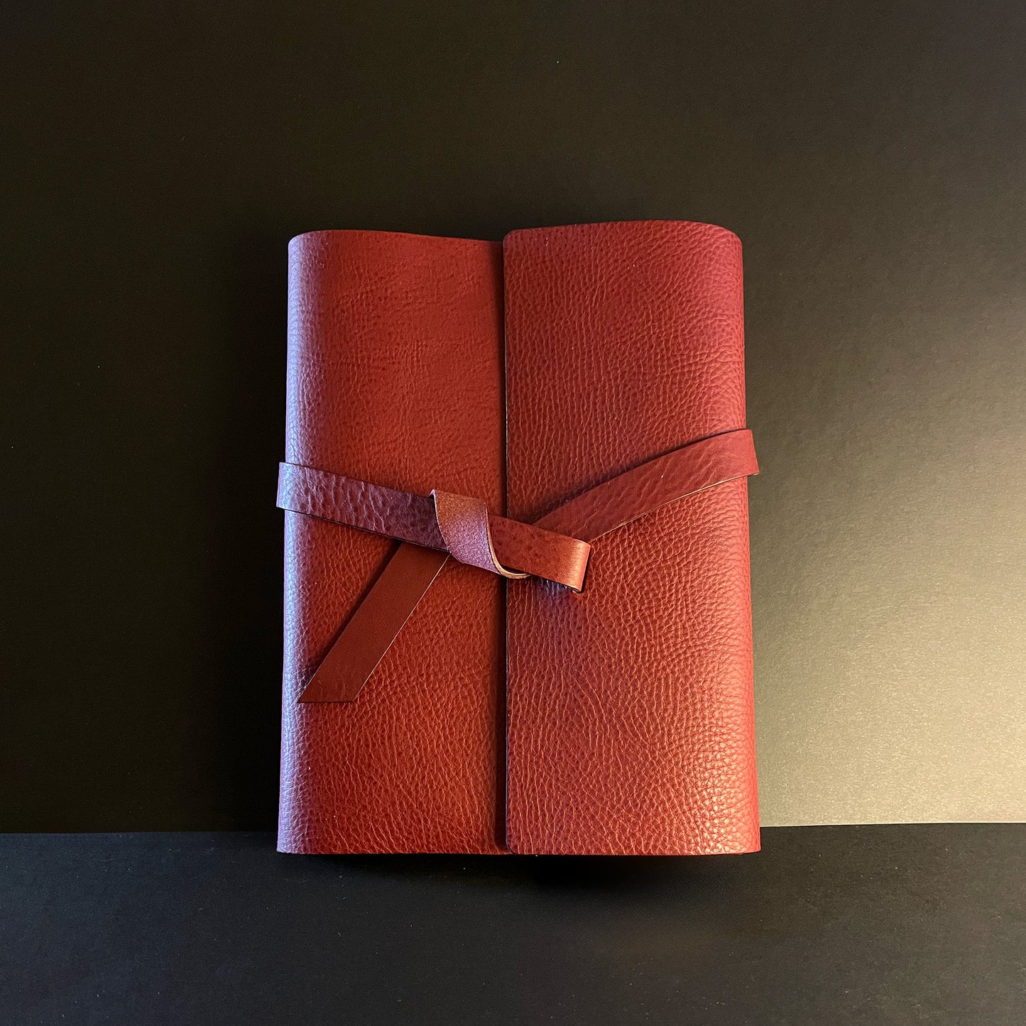 Roma A5 皮革筆記本封套 酒紅色/午夜黑/Espresso