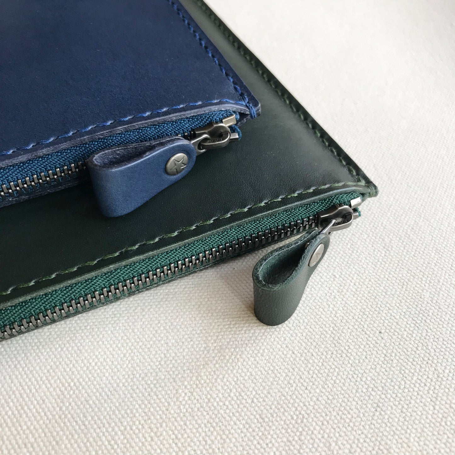 TOGO 皮革收納包 航海藍