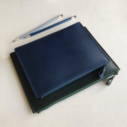 TOGO 皮革收納包 航海藍