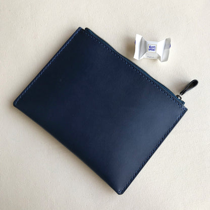 TOGO 皮革收納包 航海藍