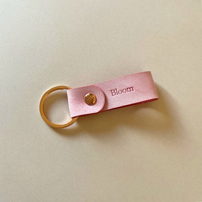 Cube 皮革鑰匙圈 花園系列 S/2  繽紛多色