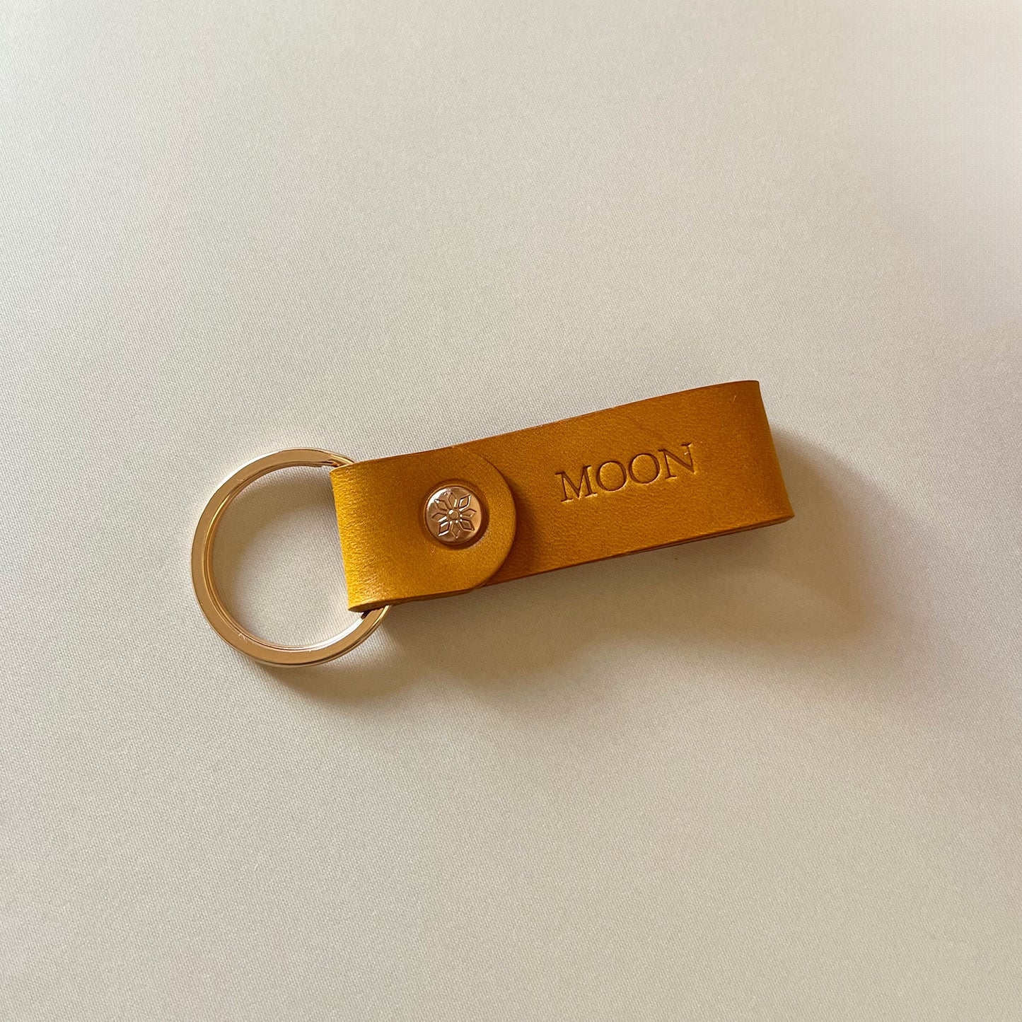 Cube 皮革鑰匙圈 花園系列 S/2  繽紛多色