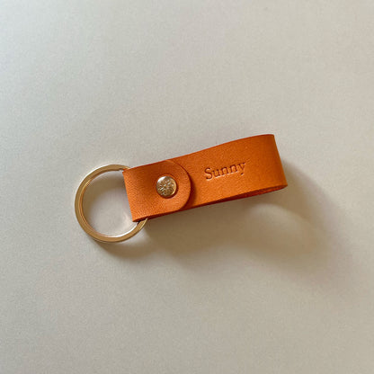 Cube 皮革鑰匙圈 花園系列 S/2  繽紛多色