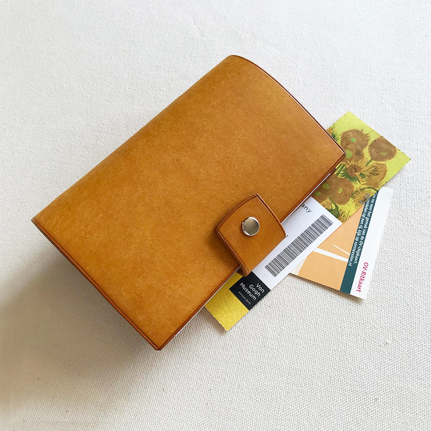 Uffizi A7 皮革六孔活頁筆記本封套