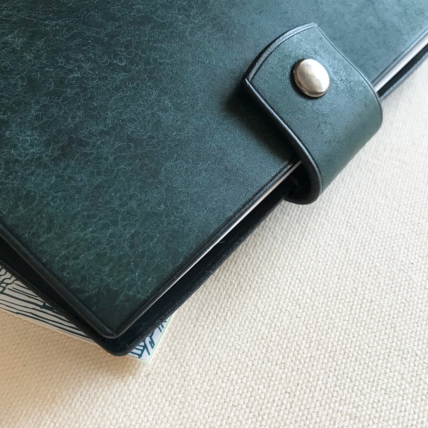 Uffizi A7 皮革六孔活頁筆記本封套