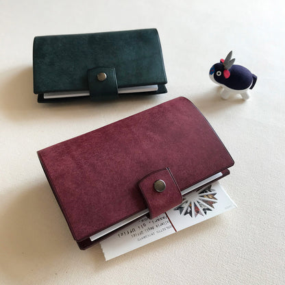 Uffizi A7 皮革六孔活頁筆記本封套