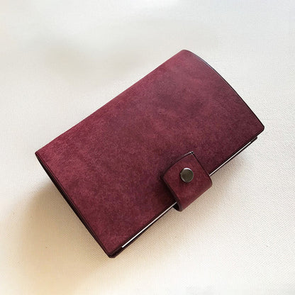 Uffizi A7 皮革六孔活頁筆記本封套