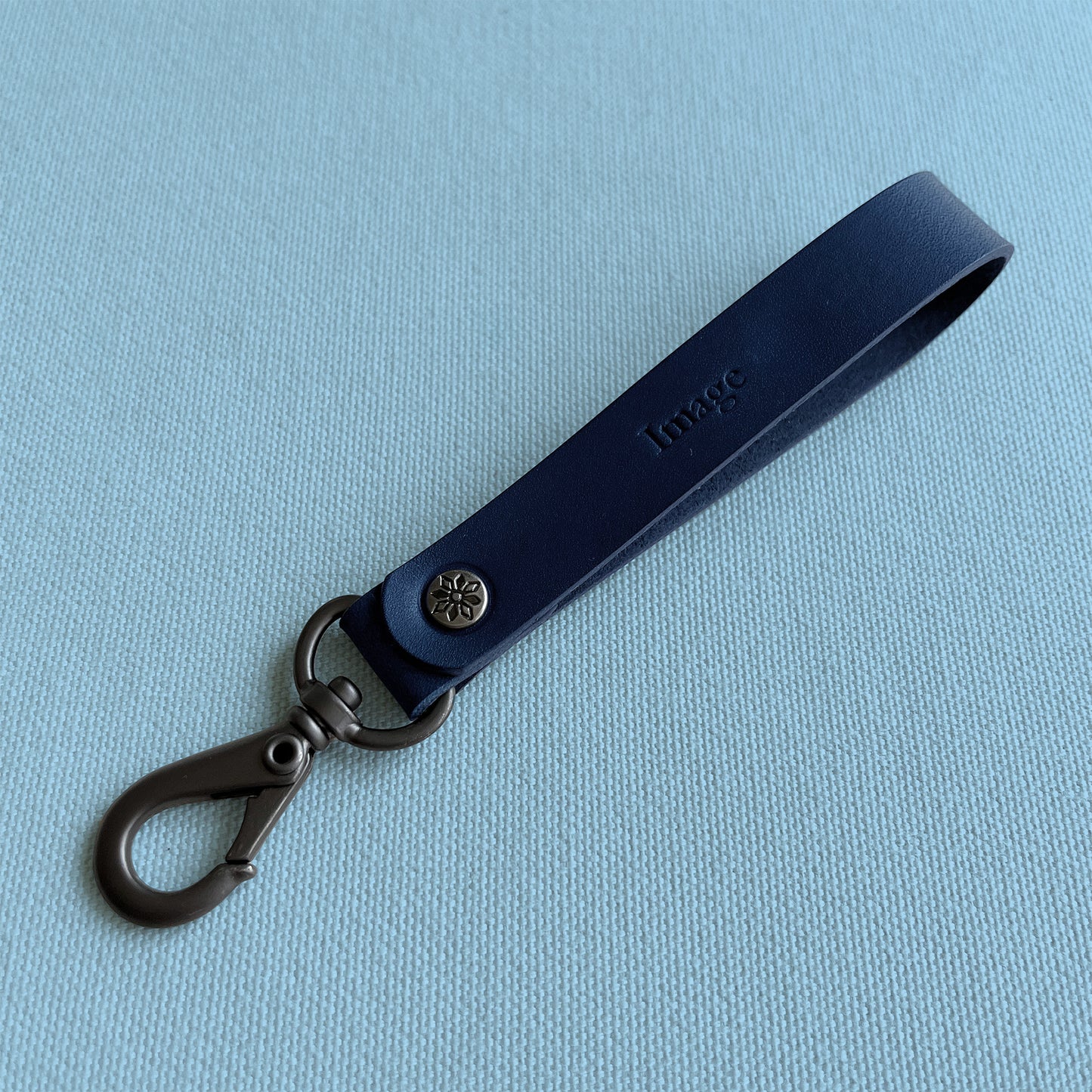 Paris 皮革鑰匙圈