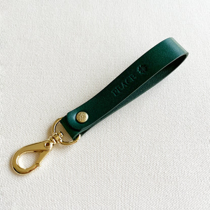 Paris 皮革鑰匙圈